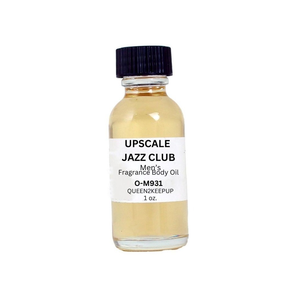 Upscale Jazz Club (Men) Body Oil 1 oz Fragrance All Natural Scent
